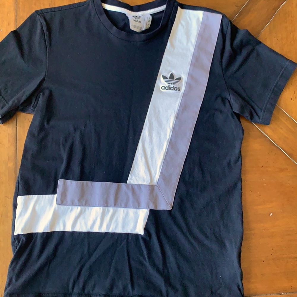 Adidas Black T- Shirt